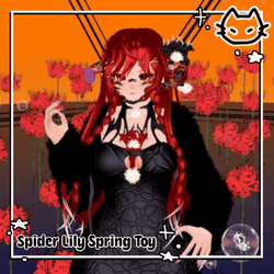 𓆩🍁𓆪 Spider Lily Spring Toy 𓆩🍁𓆪 The Flower of Death 𓆩🍁𓆪