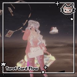 ⁀➴🂱  Tarot Cards Flow toy 🂱 VrChat Asset  🂱⁀➴