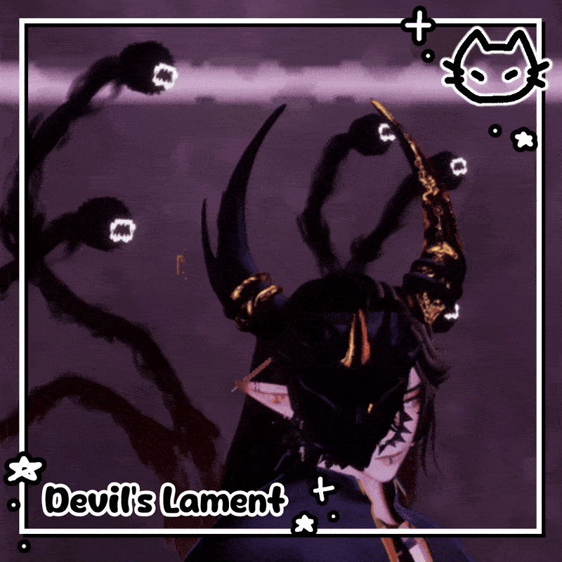 ༺👺༻ DEVIL'S LAMENT ༺👺༻ SHOULDER SPIRITS / DEMON TENDRILS ༺👺༻ VrChat Accessory