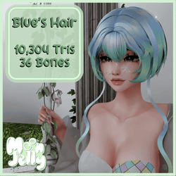 Blue Hair | Short Hair