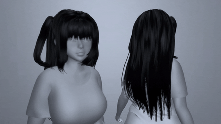 Pigtail Hair
