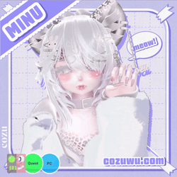 MINU ♡ PC┋QUEST┋FACE TRACKING + GIFT