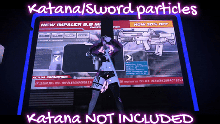 Weapon Particles - Petals & Sparkles