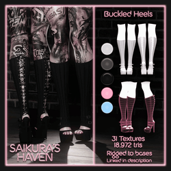 Buckled Heels for VRChat
