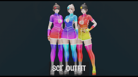 Sci' Outfit v2  |  Egirl & Zinfit