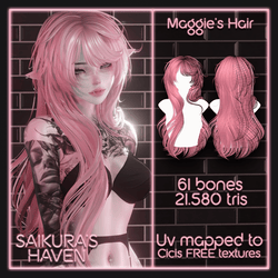 Maggie's Hair for VRChat