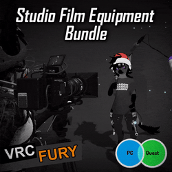 Studio Film Equipment Bundle [VRCHAT]