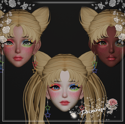 Amelia kidcore face textures
