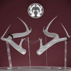 Decorative Antlers - New versions available! ♥
