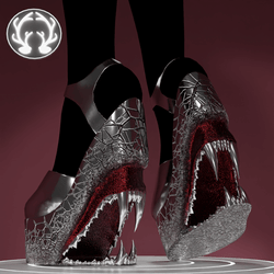 🖤🕯️Carnivorous Couture Heels🕯️🖤