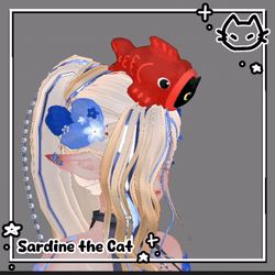 🐟 Sardine the Cat 🐟 Plushie 🐟 FREE 🐟