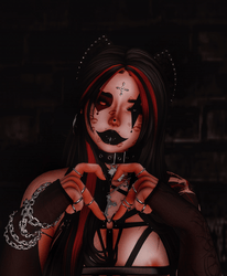 CUPID FOOLS Clown Texture | Amelia, Aria, Aurelia, Umeko, Weeeby, and Yume heads
