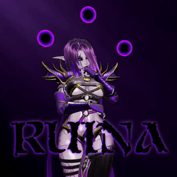 Ruina, the dark elf sorcerer