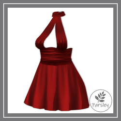 Satin Mini Dress