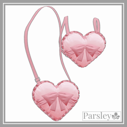 Frilly Heart Bag