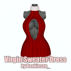 Virgin Killer Sweater Dress