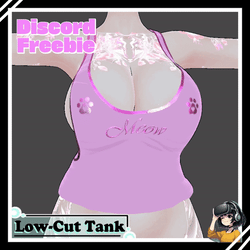 Discord Nitro Freebie! Low - Cut Tank Top