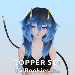 Optimized Copper Set (horns & tail)