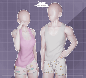 Lazy Day Boxers & Tanktop Set 