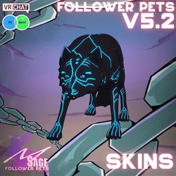 [Pet.45][SKIN 1] Fenrir - The Dire Wolf - Follower Pets v5.0+ [Tier 1]