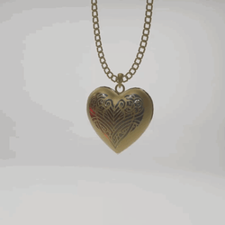 Forget Me Not Locket (VRCFury) (Interactable Locket)