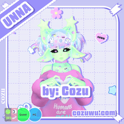 UNNA ♡ PC┋QUEST┋FACE TRACKING $5 BUDGET AVATAR