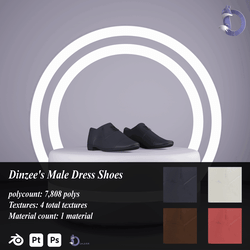 Dinzee's Male Dress Shoes
