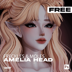Freckles & Moles | Amelia Head [Overlays]