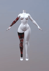 「 Red Lily Tattoo 」 for Venus Base