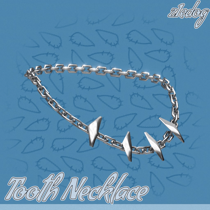 Tooth Necklace - created by z1edog