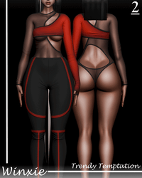 • Trendy Temptation • VRCHat Asset • Commercial License •