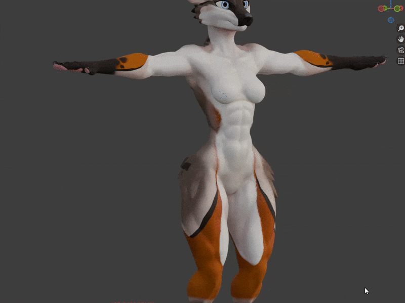 Neo's Viwi Hip Poof! (VRCFURY)