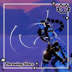 𖣘 THROWING STARS 𖣘 Blade Flow Toy 𖣘 VrChat Asset