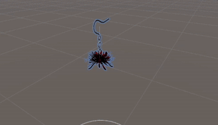 「 Spider Lily Earring 」