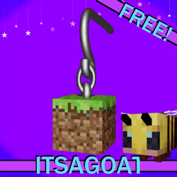 ~ Minecraft Block Earings ~ With free Bee~! (FREE)