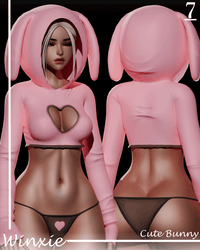 • Cute Bunny • VRCHat Asset • Commercial License •