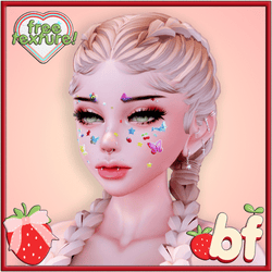 FREE DIY Stickerface (Umeko Head Texture) (y2k Stickers)