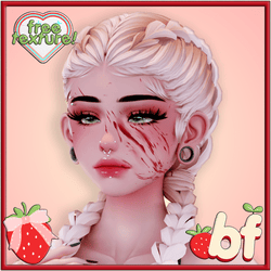 FREE - Splatterface (Amelia Head Texture) (Blood Splatter)