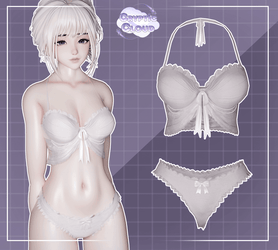 Cute top and panties set [NITRO FREE]