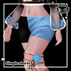 ˚‧｡⋆🌻Simple shorts🌻⋆｡‧˚ Free ˚‧｡⋆🌻⋆｡‧˚ VRBase Egirl