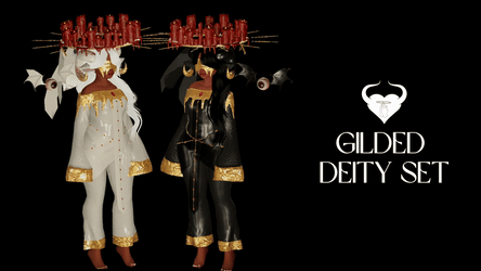 Gilded Deity Set (✘Free 500 Member Set✘)