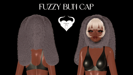 Fuzzy Bun Cap (Free in Server)