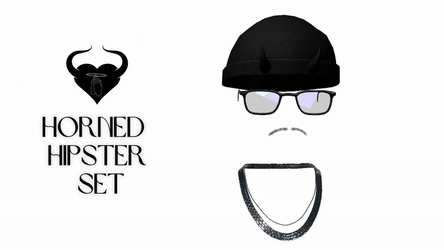 Horned Hipster Set (Free in Server)