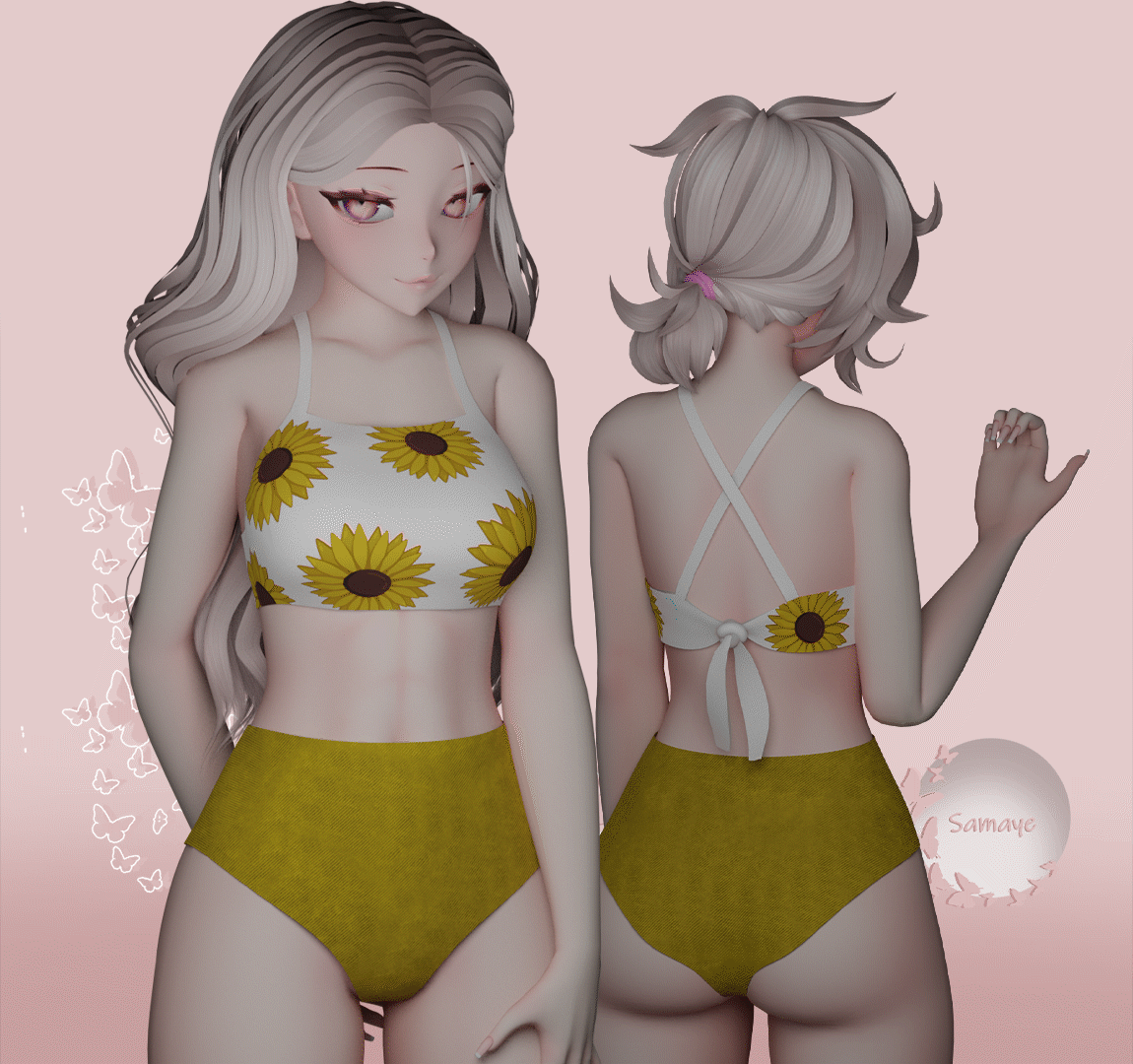Modest Bikini Swimsuit - Zinfit and RP Base