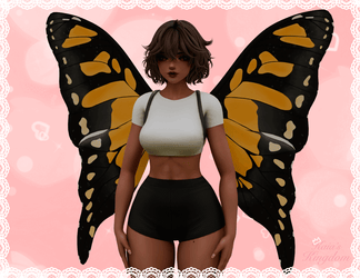 Butterfly Wings Backpack