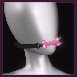 Bone Gag with Drool