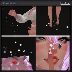 3D Stars Particle Set