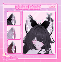  .ᐟ Pixie Ears 𖹭 ᐢ..ᐢ  .ᐟ 