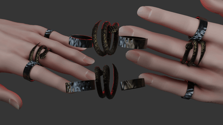 Rings [FREE] Snake ring
				Shirt Croptop 48textures [€1] made for Akii Base			