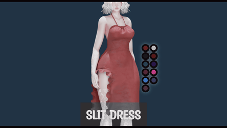 Slit Dress  |  Egirl  (Nitro Free)